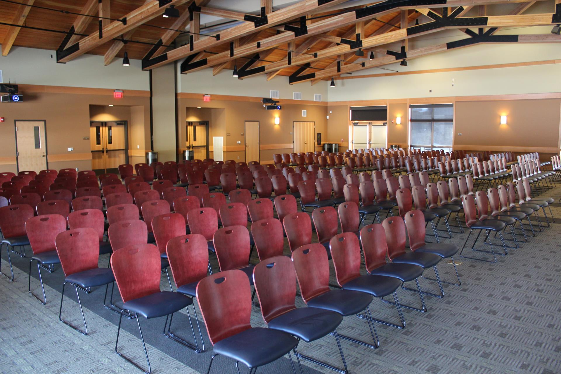 Benham Hall Theater Setup