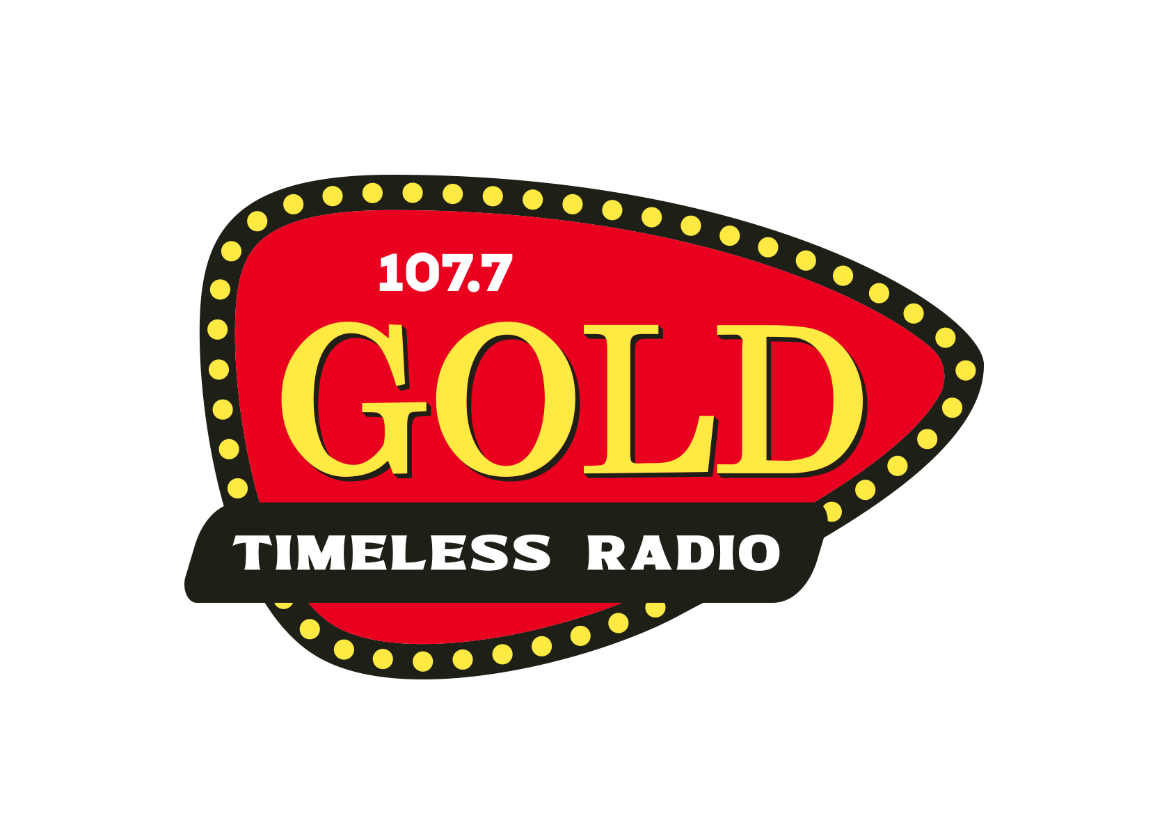 Gold 107 radio logo